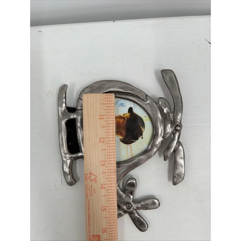 Helicopter Picture Frame Silver Pewter Ashleigh Manor Ruth Reynolds Darby‎